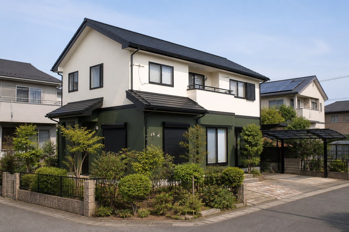 屋根塗装の工事イメージ